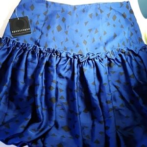 Apostrophe puff hem mini skirt sz 4 retro 1990s